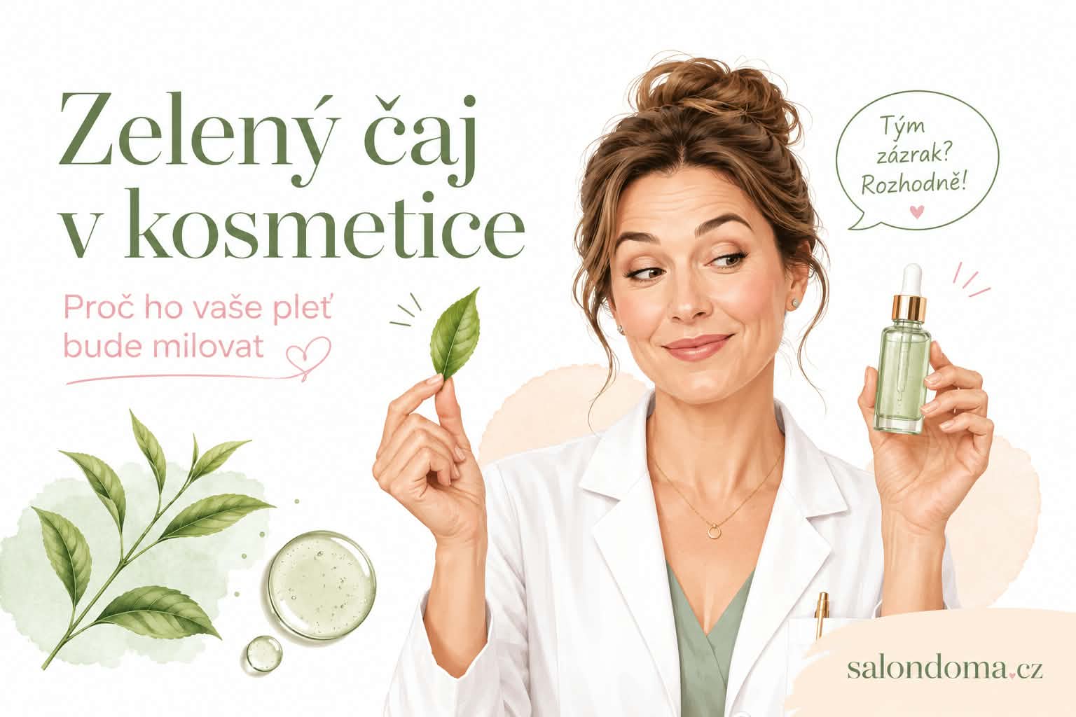 🍃 Zelený čaj v kosmetice: Proč ho vaše pleť bude milovat?
