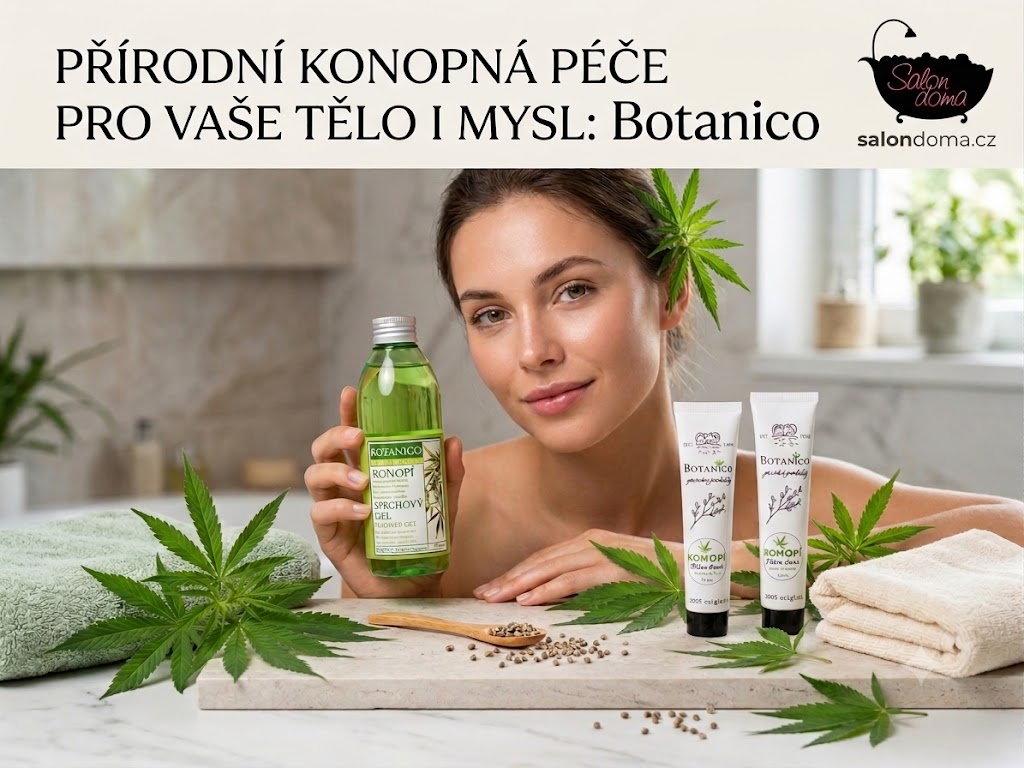 Zelený zázrak jménem konopí: Proměňte svou koupelnu v domácí wellness s řadou Botanico