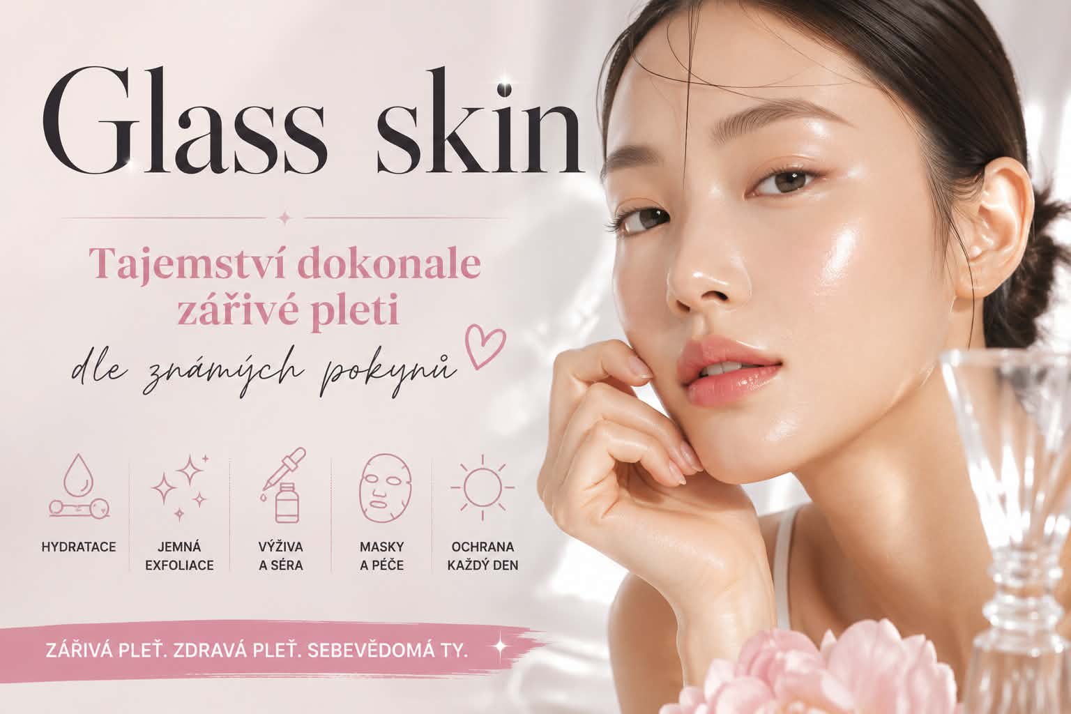 Glass Skin – tajemství dokonale zářivé pleti. Jak dosáhnout efektu „skleněné pleti“?