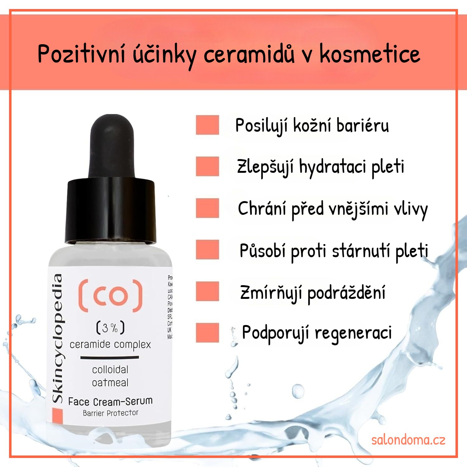 Pozitivní účinky ceramidů v kosmetice