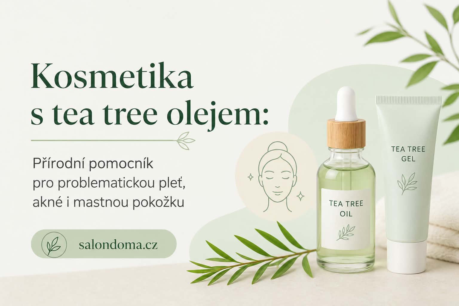 Kosmetika s Tea Tree olejem: Přírodní pomocník pro problematickou pleť, akné i mastnou pokožku