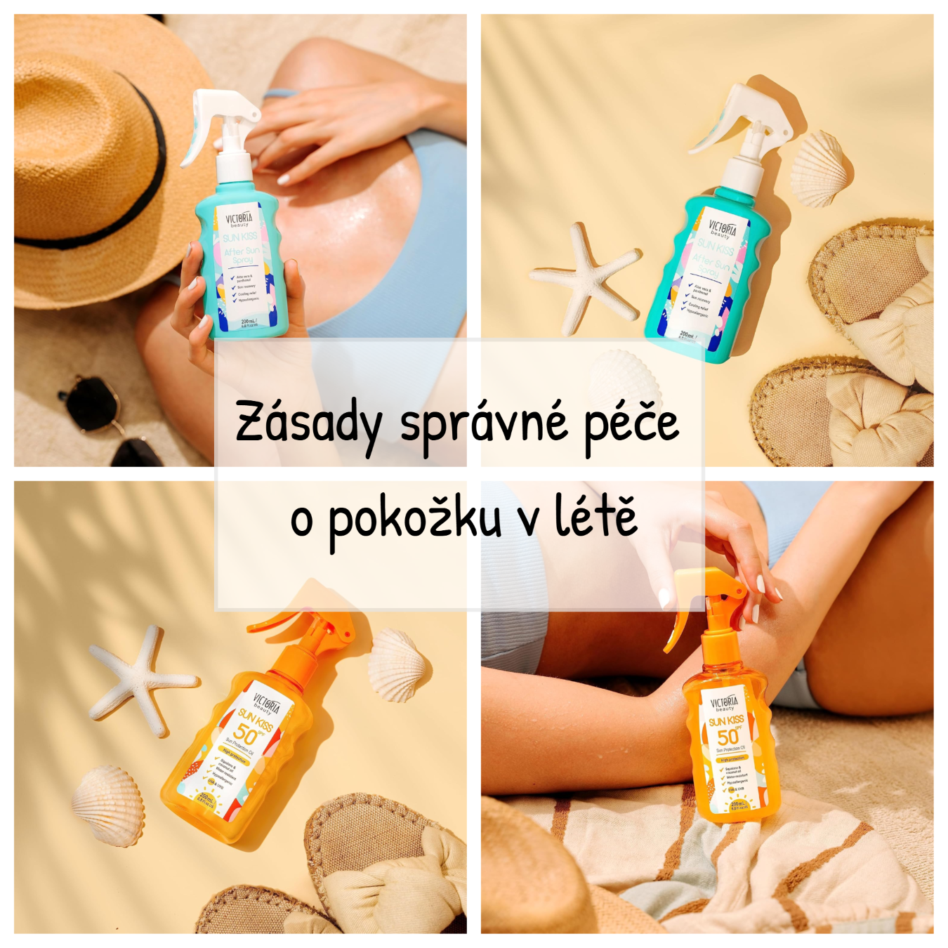 Průvodce péčí o pokožku v letních měsících