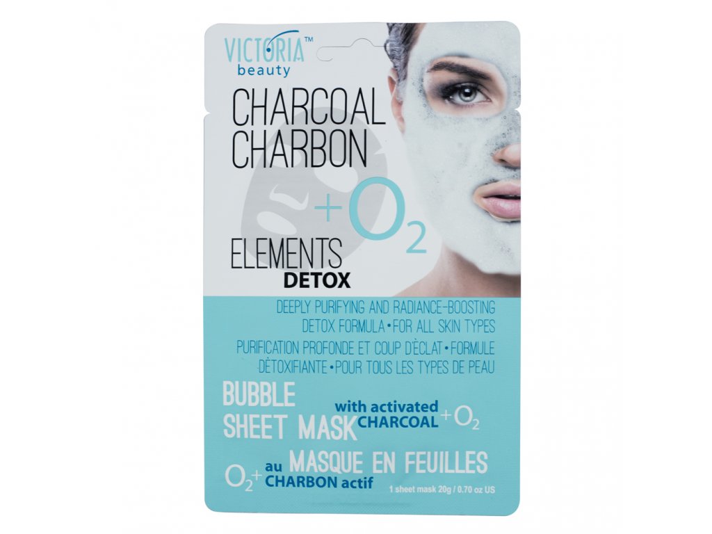 0770443 Bubble Mask Charcoal front