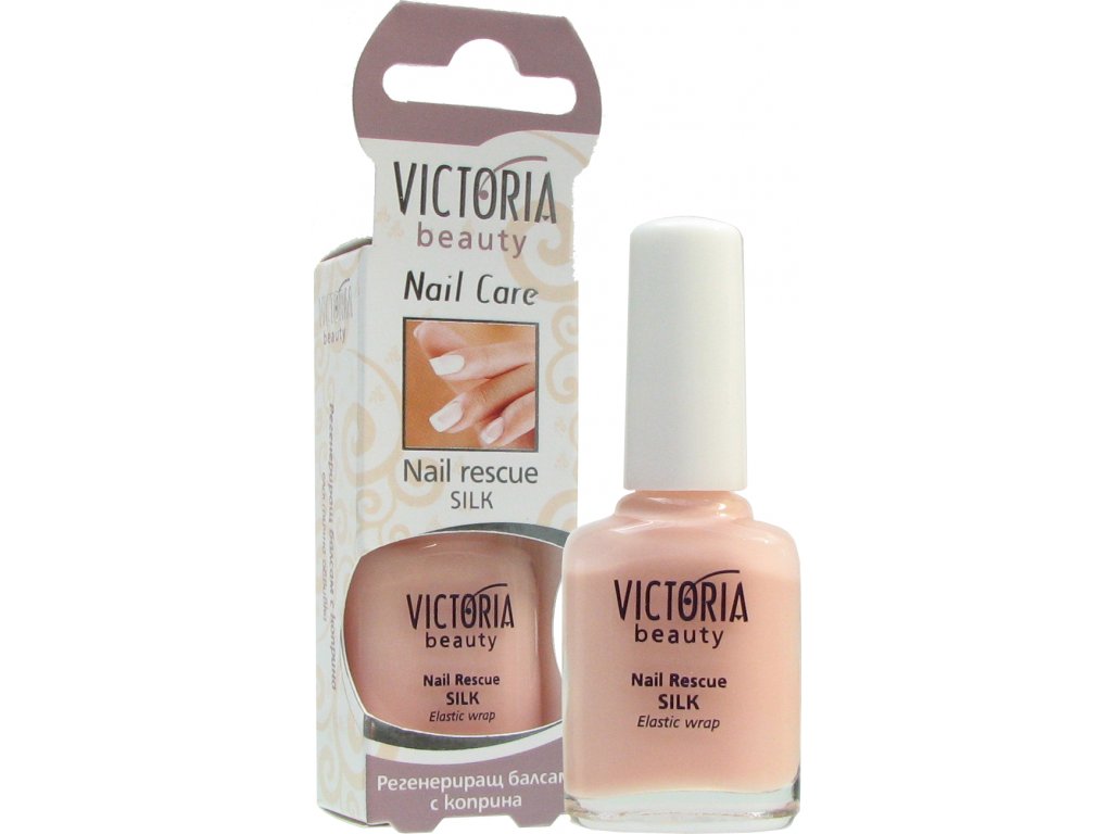 Victoria Beauty Nail Care Regenerující balzám na nehty s hedvábím,12 ml
