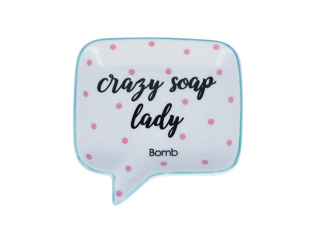 crazy soap lady soap dish
