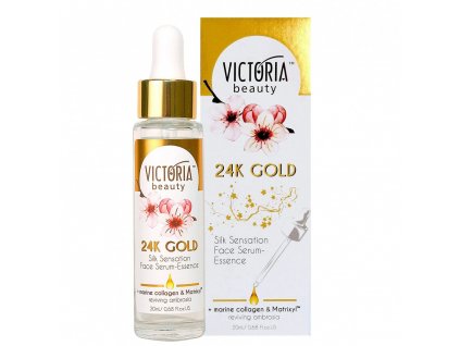 anti aging face serum 24k gold 20ml victoria beuty