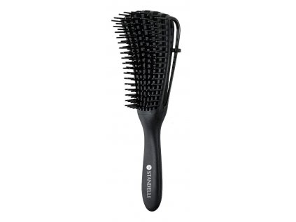 Standelli professional Masážní detangling kartáč černý 25 cm