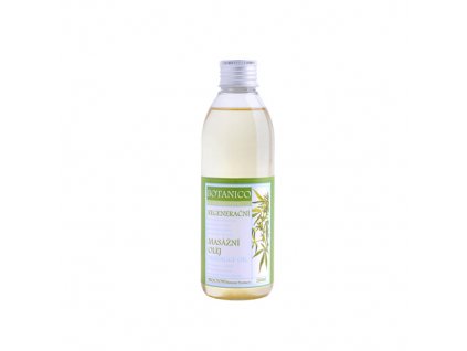 BOTANICO Konopný regenerační stimulační masážní olej 200 ml