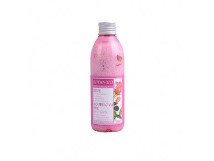 BOTANICO Růže koupelová sůl 200ml