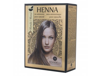 Standelli professional Henna 100% přírodní barva na vlasy Blond 6x10 ml
