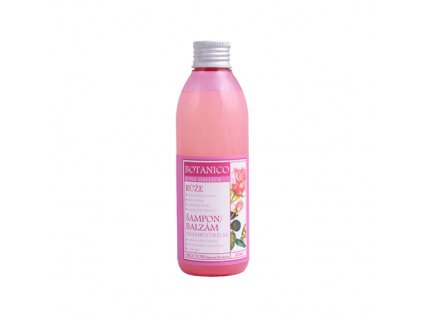 BOTANICO Šampon balzam pro lepší růst vlasů Růže 200 ml