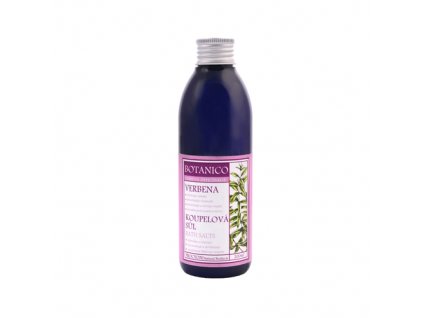 Botanico Verbena citrónová koupelová sůl 200 ml