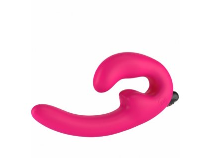 Fun Factory Vibrační dildo ShareVibe růžová 21,9 Ø 2,7-3,8 cm