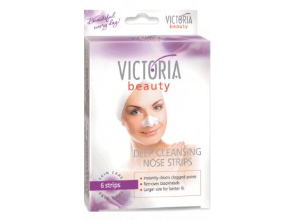 Victoria Beauty Čisticí pásky na nos, 6 ks