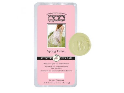 Bridgewater Candle Company Vonný vosk do aromalampy Spring Dress (jarní šaty), 73 g