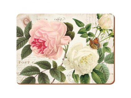 Creative Tops Korkové prostírání Garden Rose, 29x21 cm, 6 ks