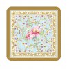 Easy Life Korkové podložky pod skleničky Majestic Flowers 10,5x10,5 cm 6 ks
