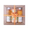 BOTANICO Dárková sada OLIVA šampon/balzám 200 ml, sprchový gel 200 ml, balistik do koupele 50 g, glycerínové mýdlo 200 g 4 ks