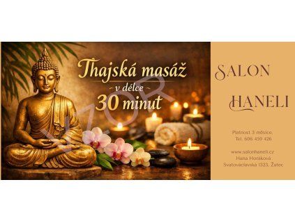 VZOR 30 MIN Thajská masáž nohou