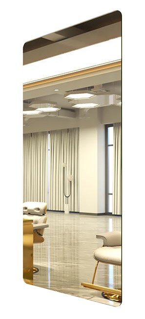 Kadeřnické zrcadlo s LED osvětlením 170x70 – fotografie 2