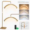 Kosmetická stojací LED lampa Moon Pro MAX – zlatá