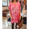 Oversize tunika s potiskem