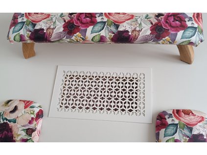 Obdélníková mřížka na vrchní desku stolu Tvary