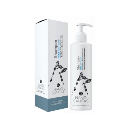 NANO Šampon pro péči o samčí pokožku - Shampoo male skin care 250ml
