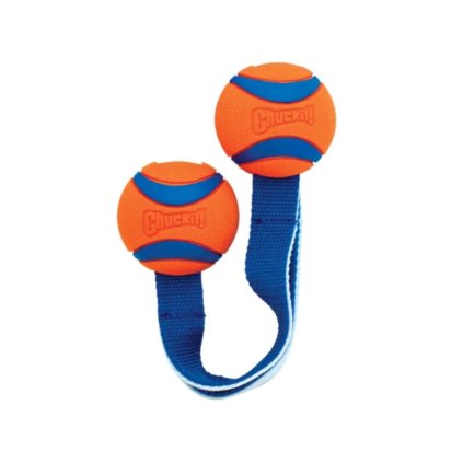 Přetahovadlo Chuckit! ULTRA DUO TUG Velikost: vel. S (průměr míčku 5 cm)