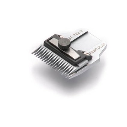 Hlavice Aesculap GT 742,   2 mm dlouhé zuby