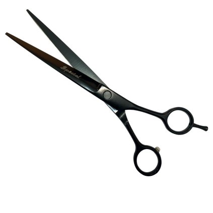 copy of right handed special straight scissors 17 cm with finger rest k108 agc creation