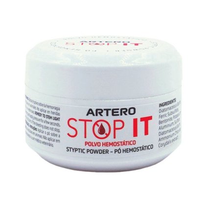artero stop it kosmeticky prasek pro peci o drapky psu 14 g