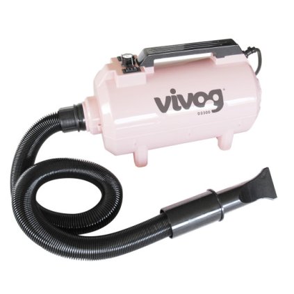 ruzovy groomersky fen blaster pro psy a kocky d2300 vivog