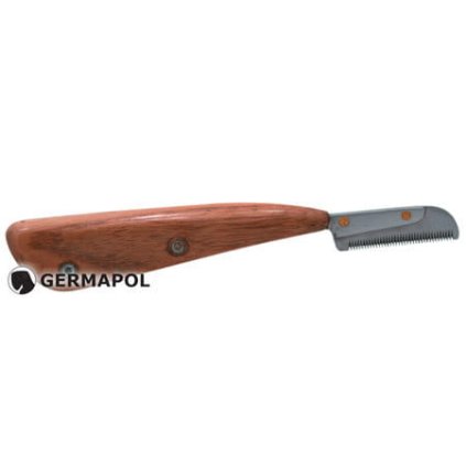 CHRIS CHRISTENSEN Trimovací nůž extra jemný pravý/levý  (Extra fine stripping knife right/left handed)