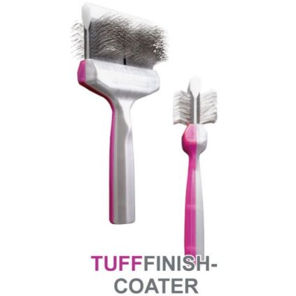Kartáč ActiVet Tufffinishcoater fialovo-stříbrný