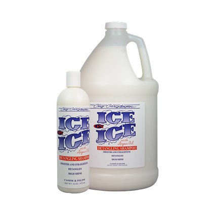 Chris Christensen Rozčesávací šampon Ice on Ice s arganovým olejem (Ice on Ice Detangling Shampoo)