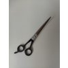 Nůžky Alter Sheers "MATTE BLACK handle CURVED" Made 4 Salon Oliver 7,5"