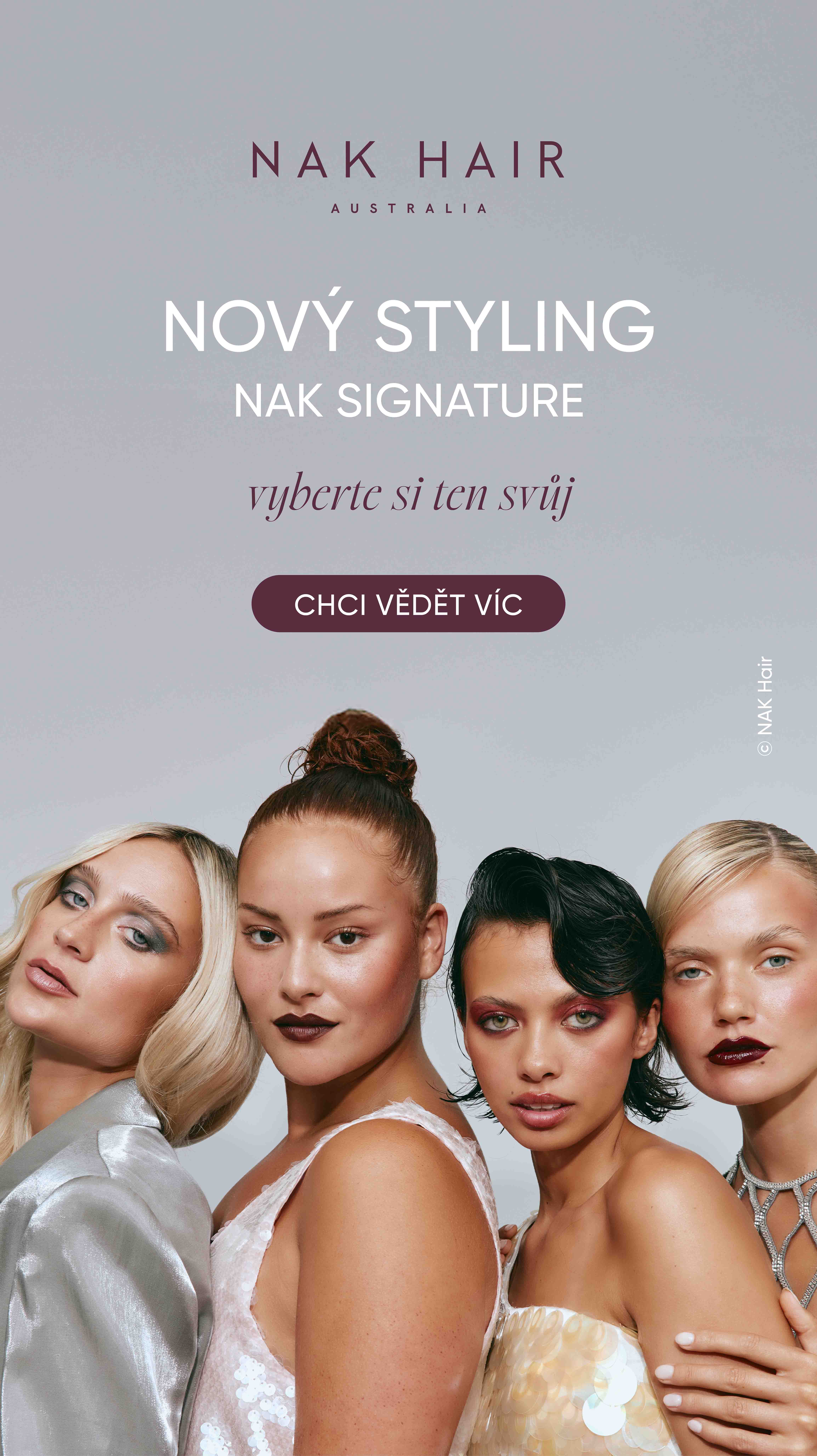 Stylingové novinky NAK Hair