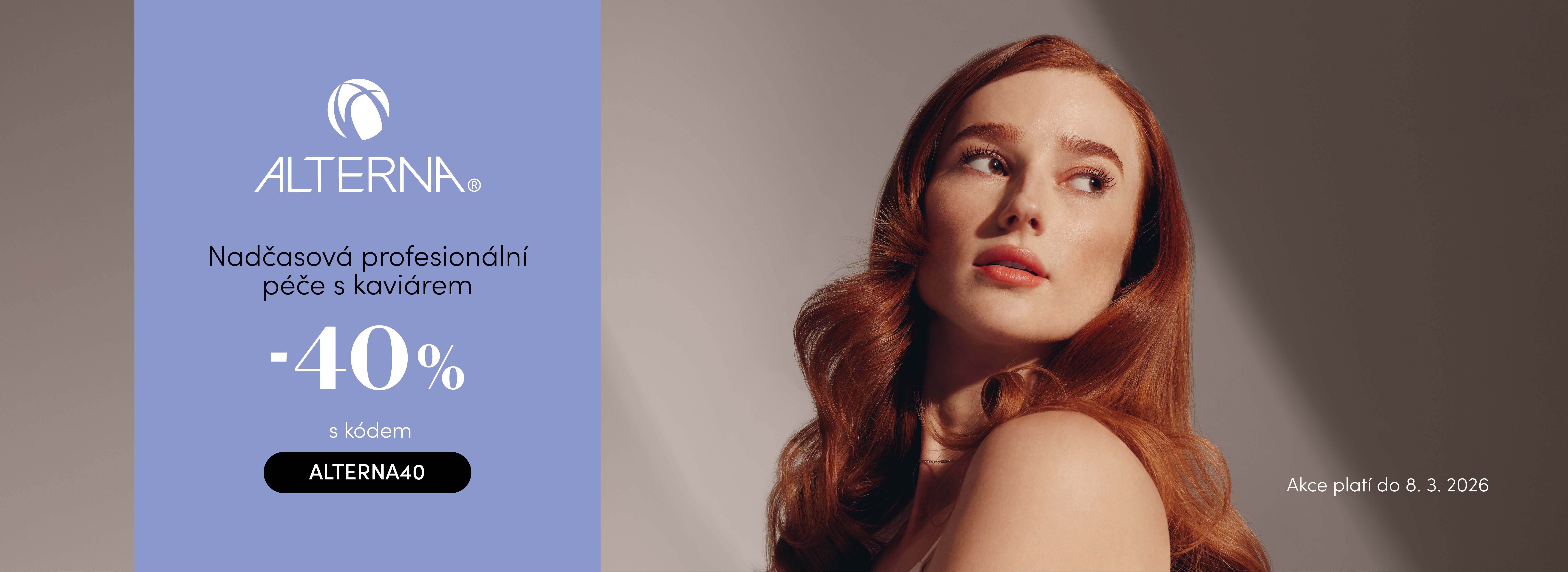 Sleva 40% s Alterna Haircare