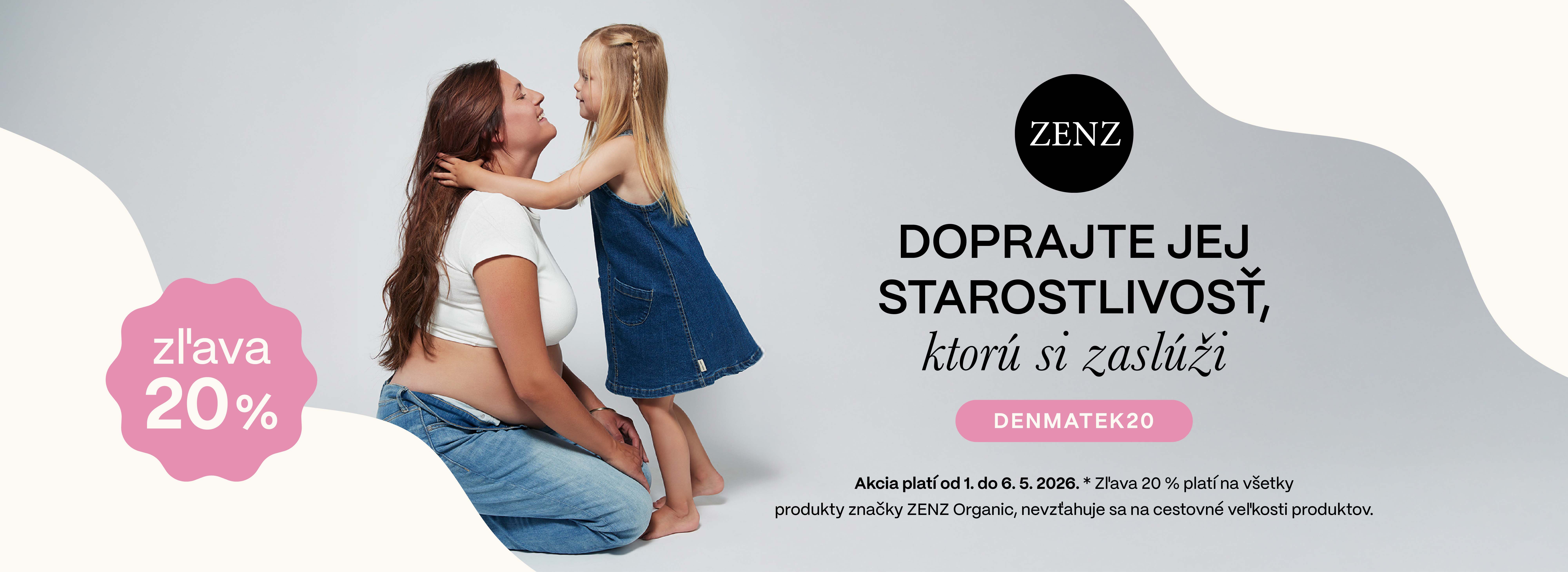 Oslávte Deň matiek so Zenz Organic