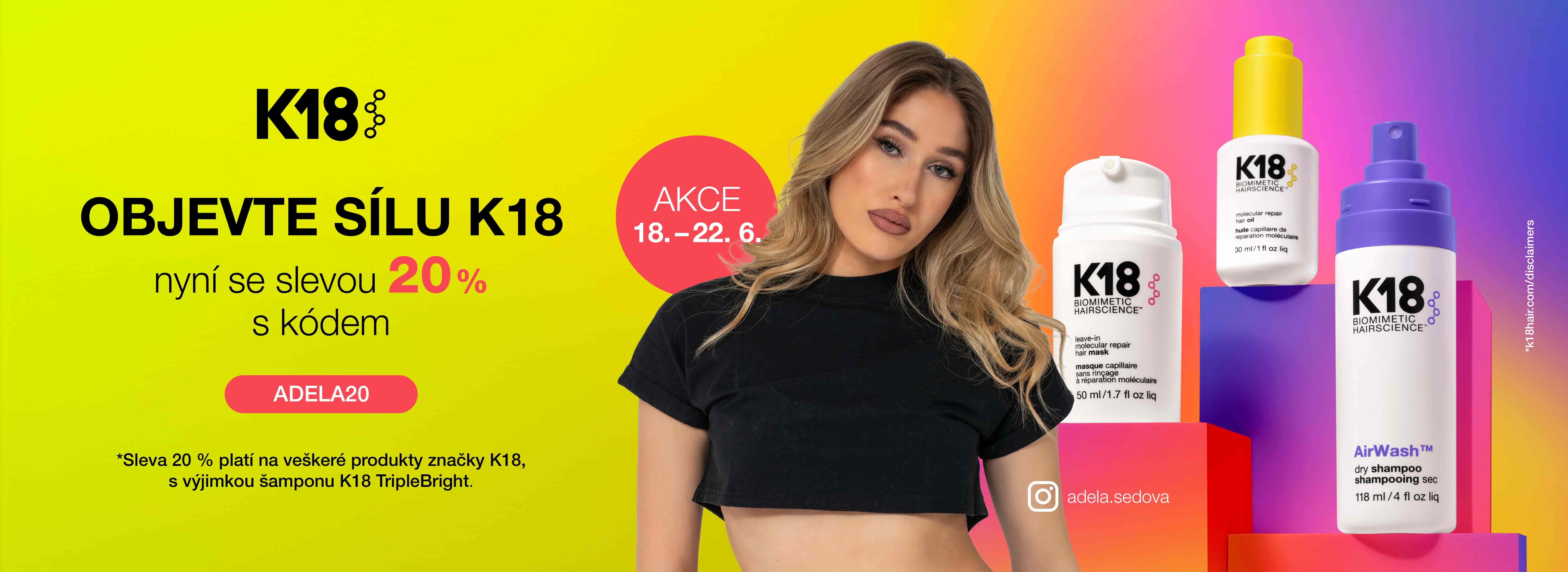 Sleva na K18 s Adélou