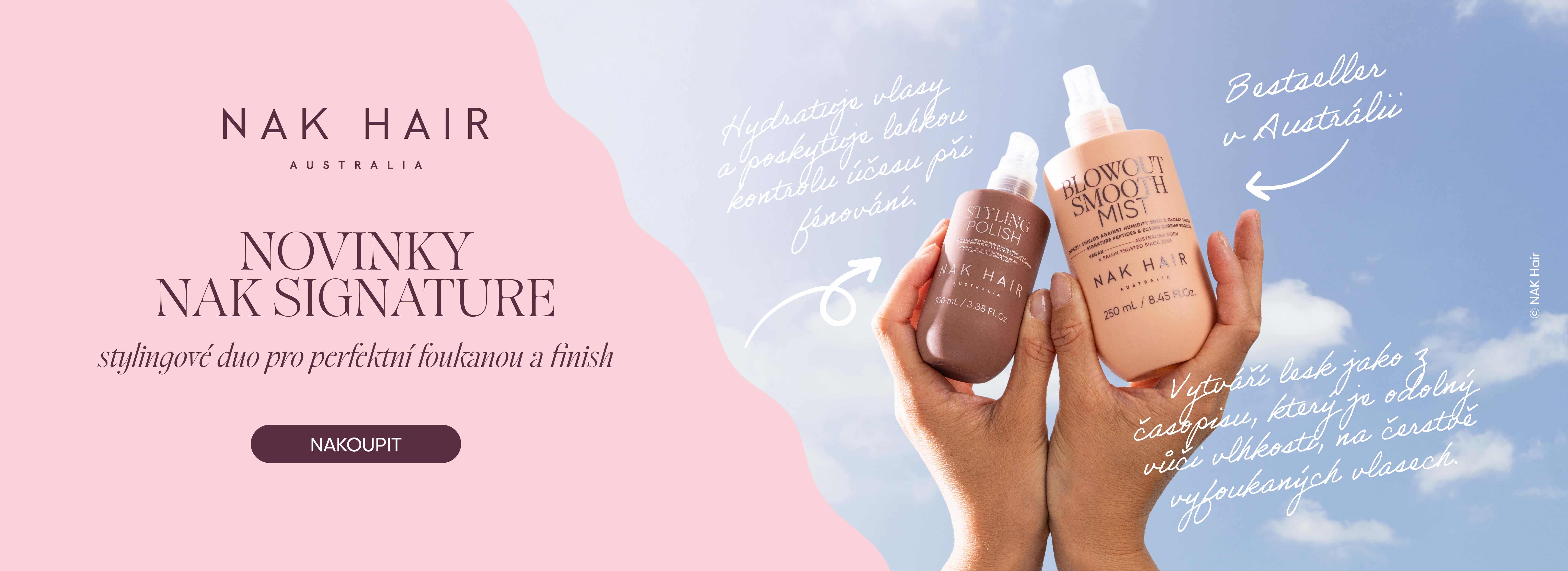 Novinky od NAK Hair