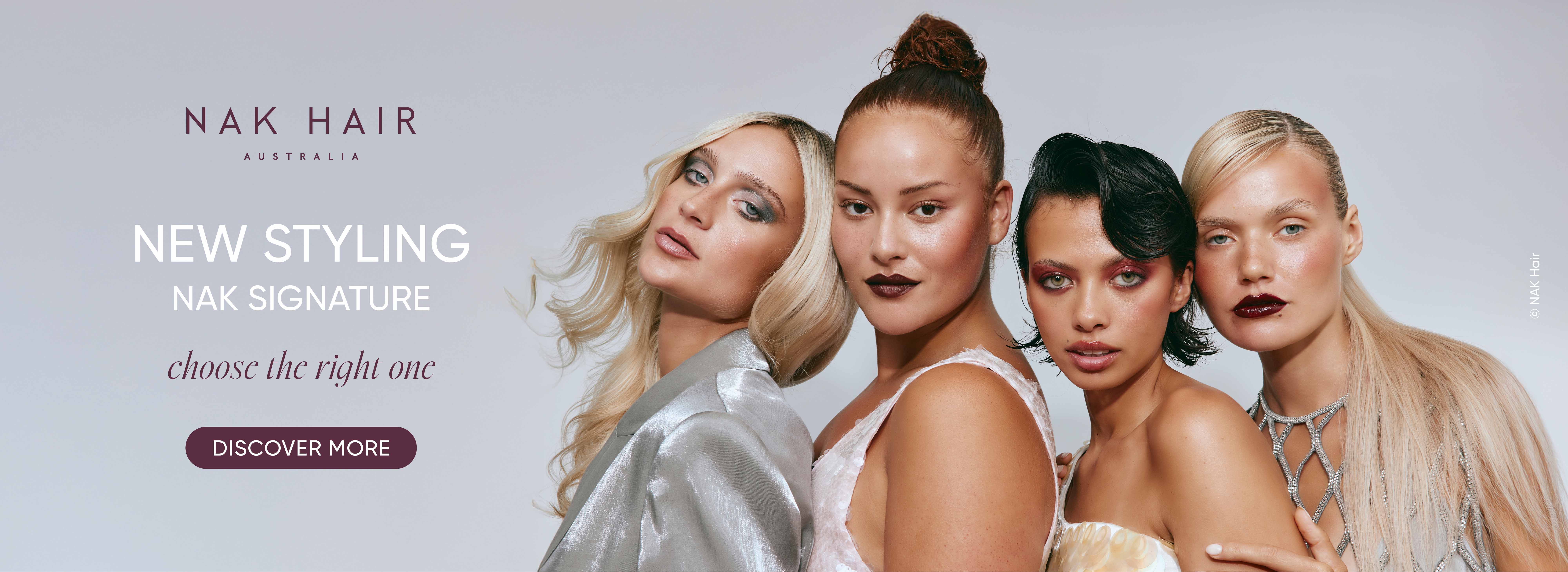 NAK Hair styling news