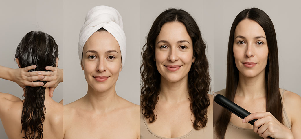 How to create a hair routine with salononline