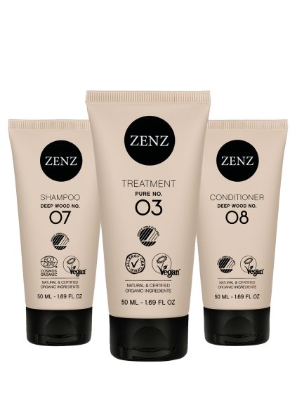 Zenz-Organic-Set-cestovních-balení-Deep-Wood-pro-ošetřující-hydrataci