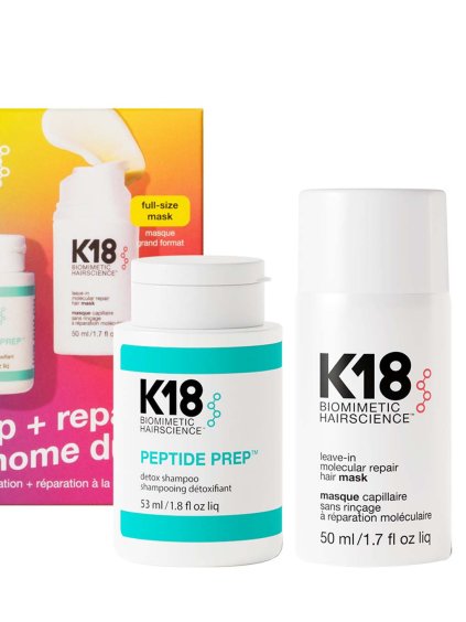 Prep+Repair set K18 hair