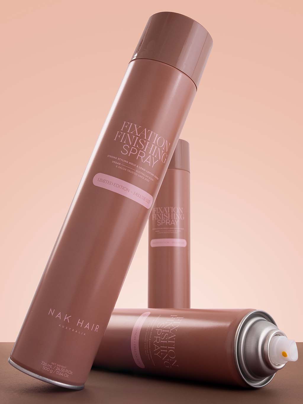 NAK Hair Fixation Finishing Spray, 581 ml (obrázek 3)