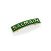 Balmain-Hair-Spona-do-vlasů-Green-medium-z-pravé-napa-kůže