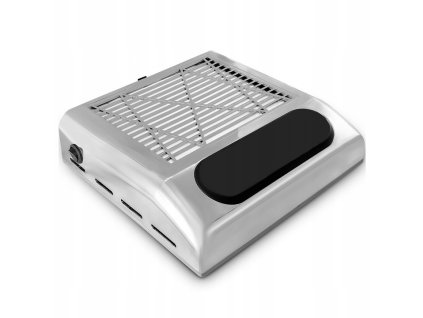 Pochlaniacz pylu 80W kasetowy bezworkowy z filtrem SREBRNY Kolor dominujacy srebrny