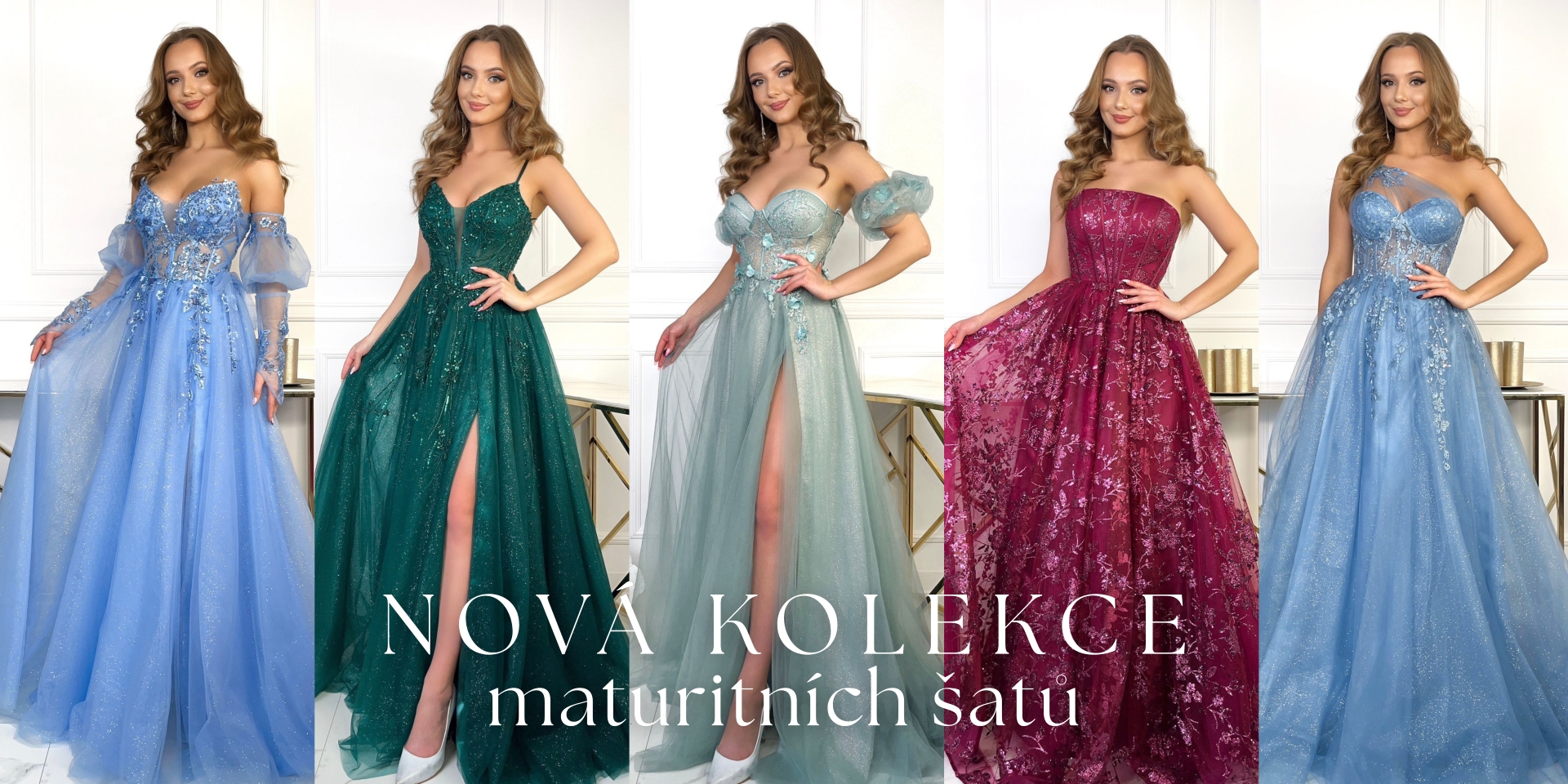 Nová kolekce maturitních šatů